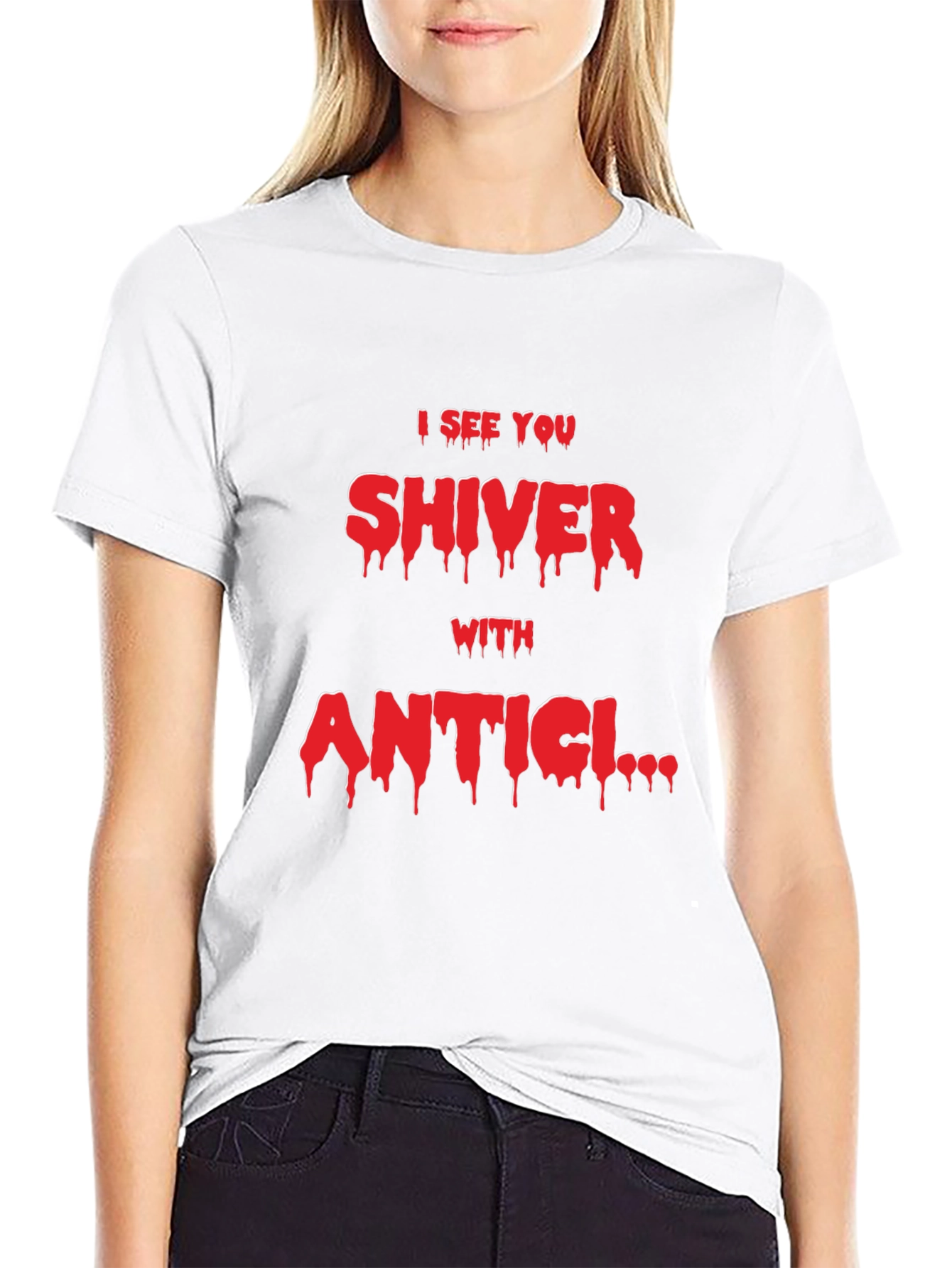 I See You Shiver With Anticipation Black T-Shirt