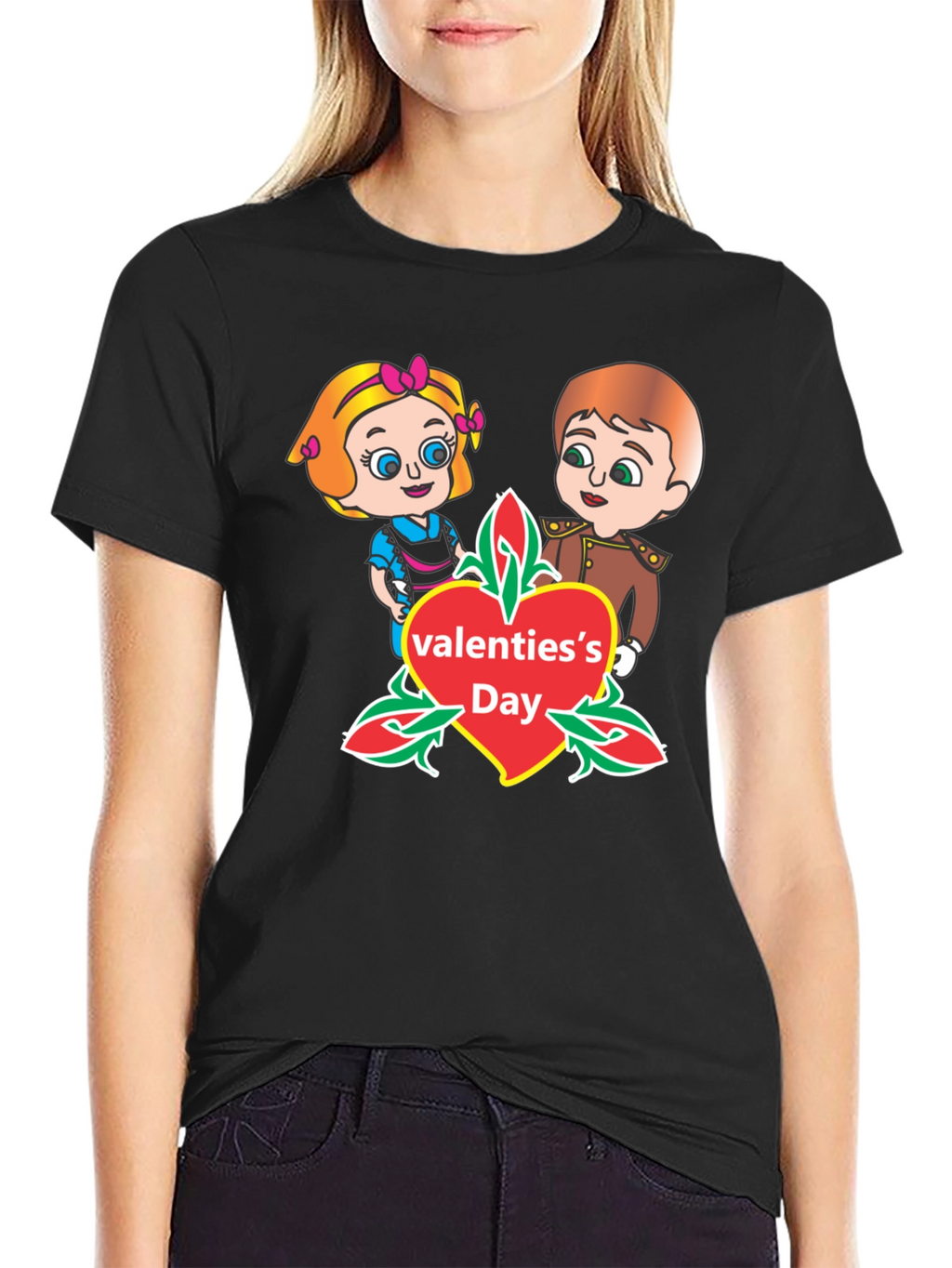 Valentines Day Cartoon T-Shirt