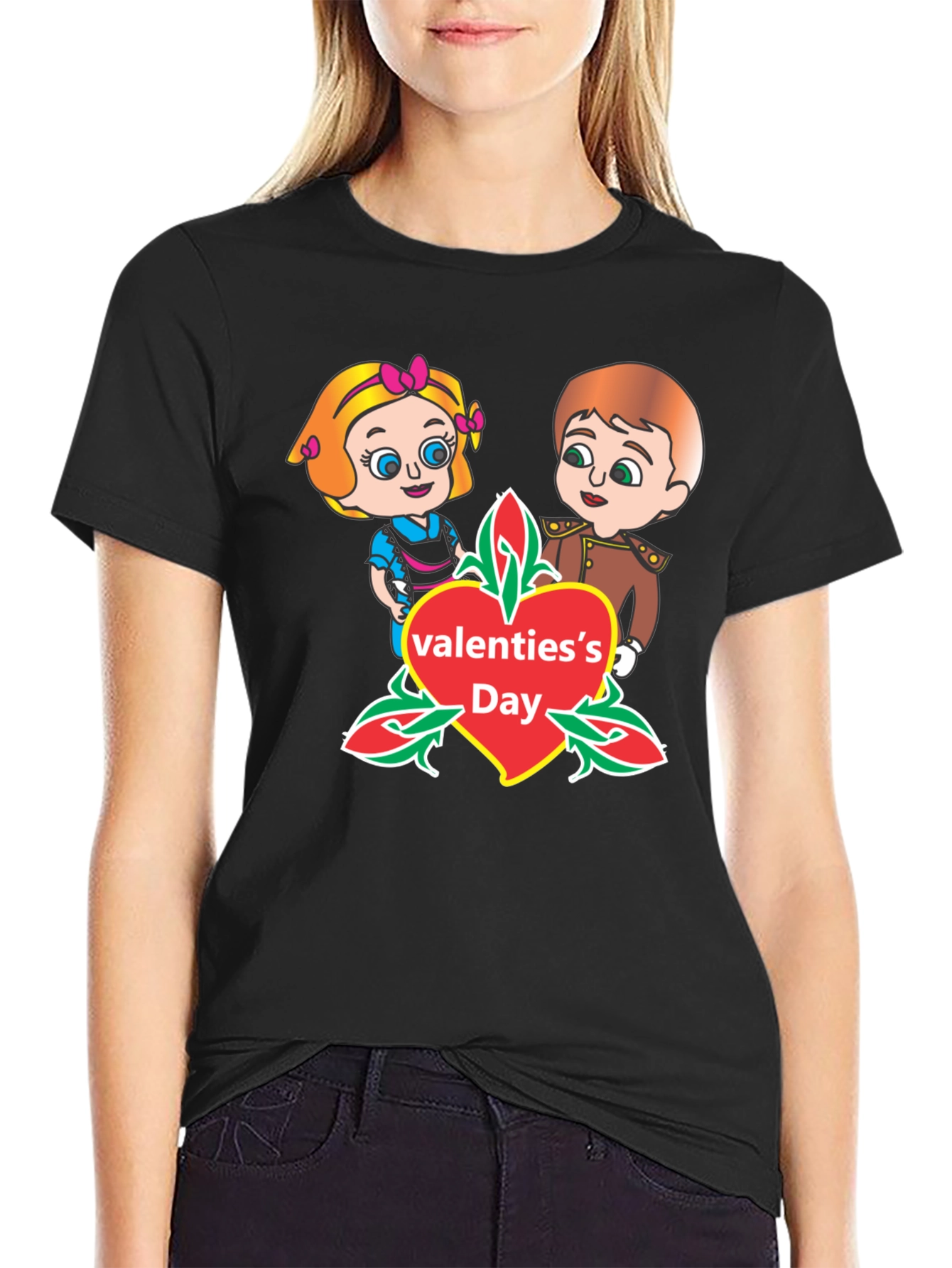 Valentines Day Cartoon T-Shirt