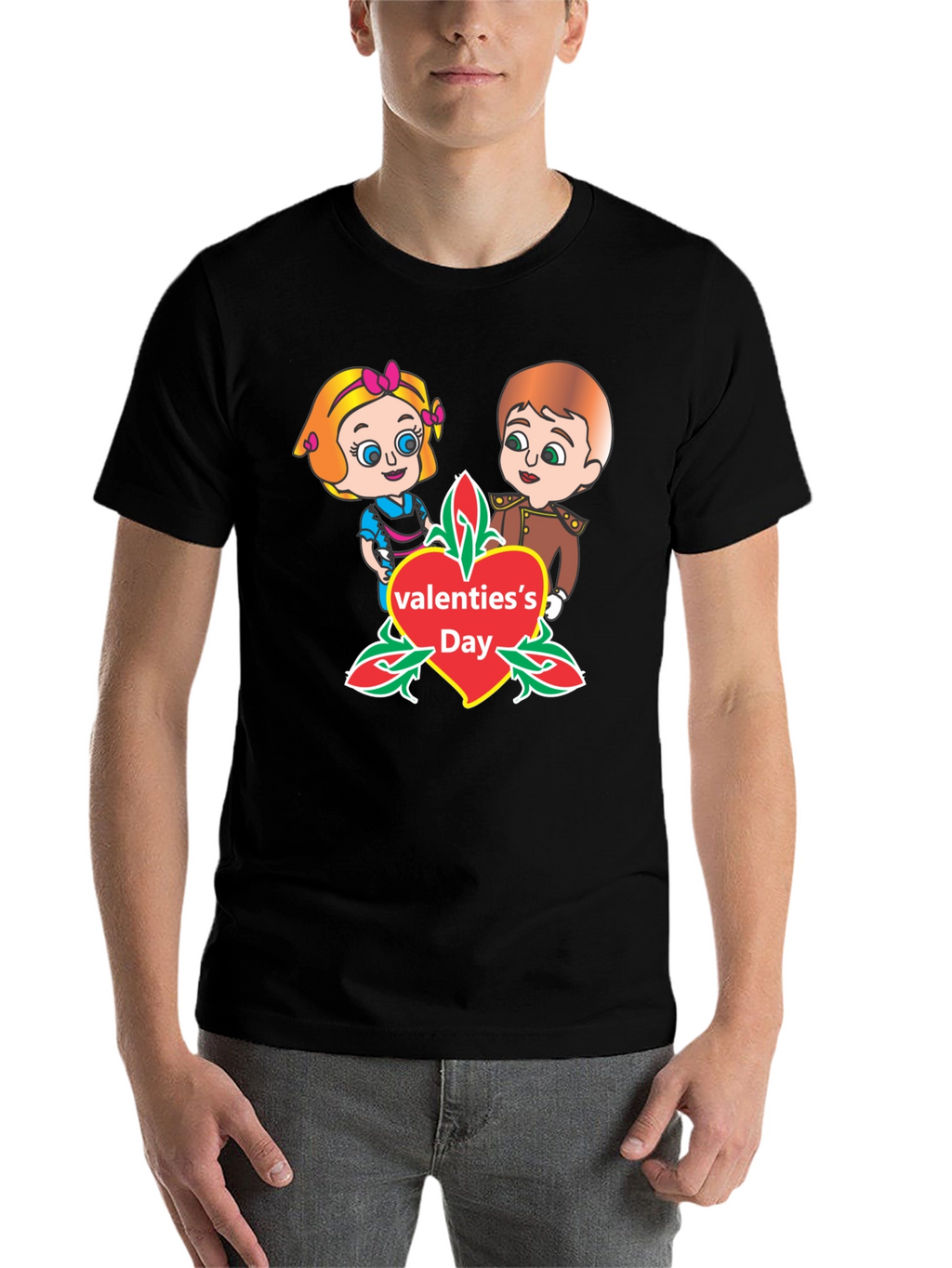 Valentines Day Cartoon T-Shirt