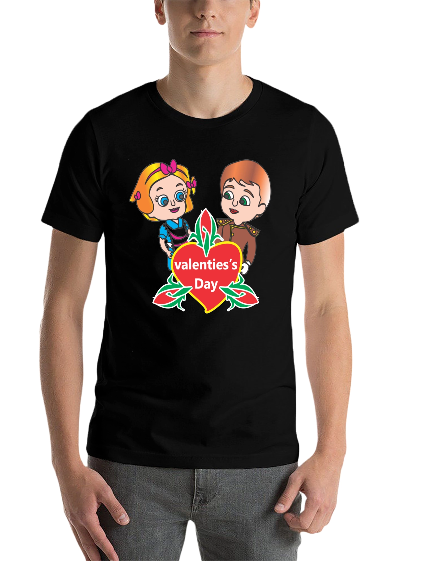 Valentines Day Cartoon T-Shirt