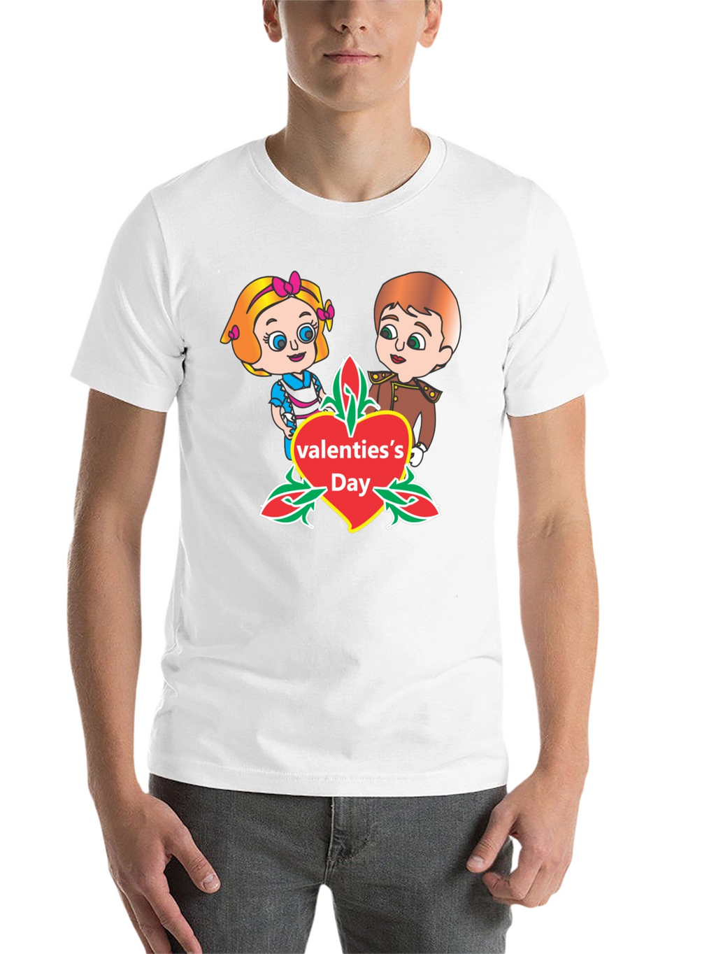 Valentines Day Cartoon T-Shirt