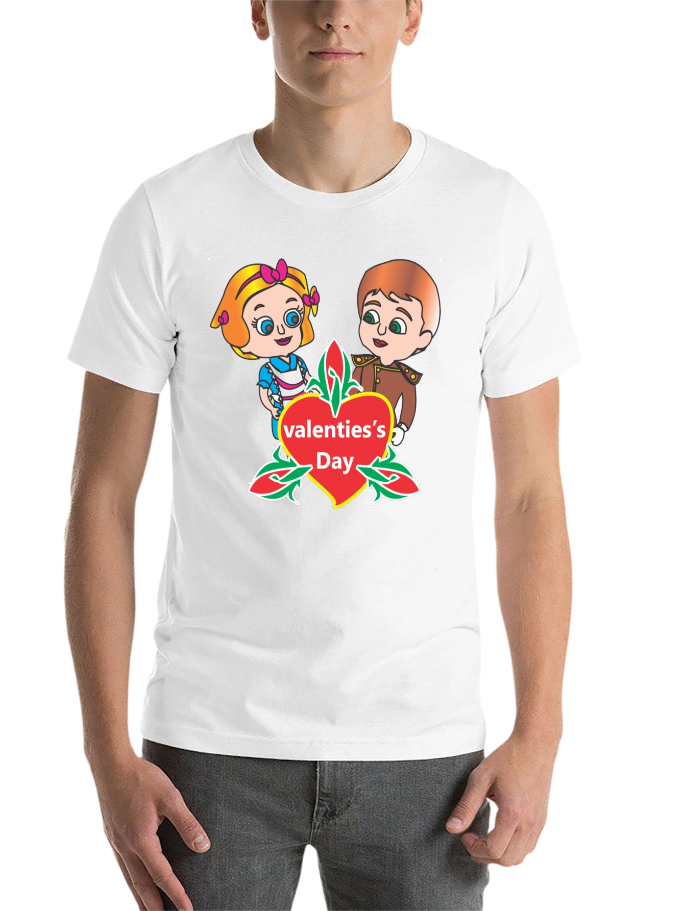 Valentines Day Cartoon T-Shirt