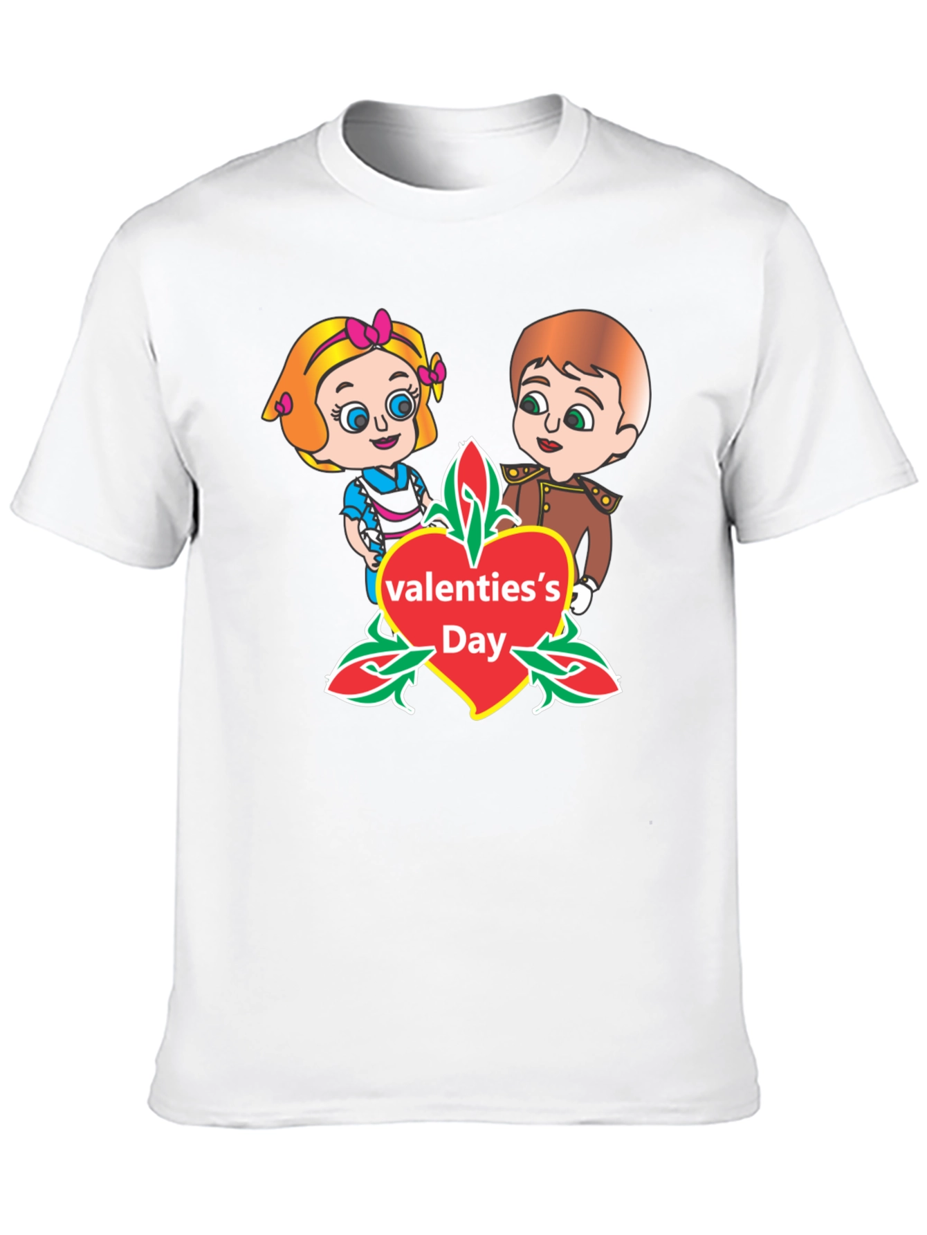 Valentines Day Cartoon T-Shirt