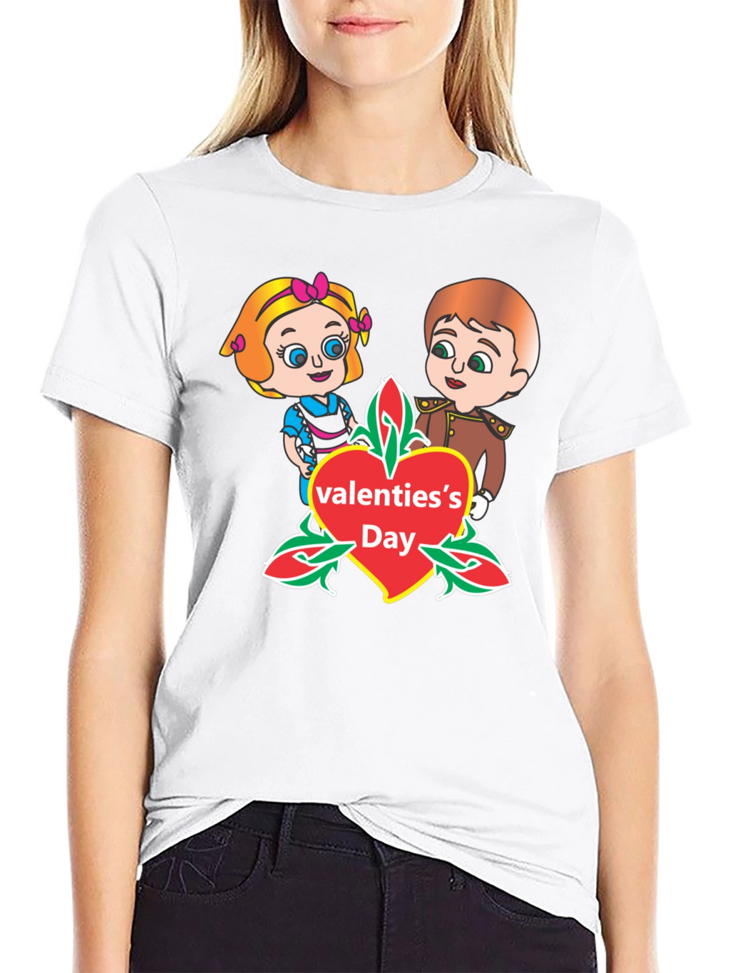 Valentines Day Cartoon T-Shirt