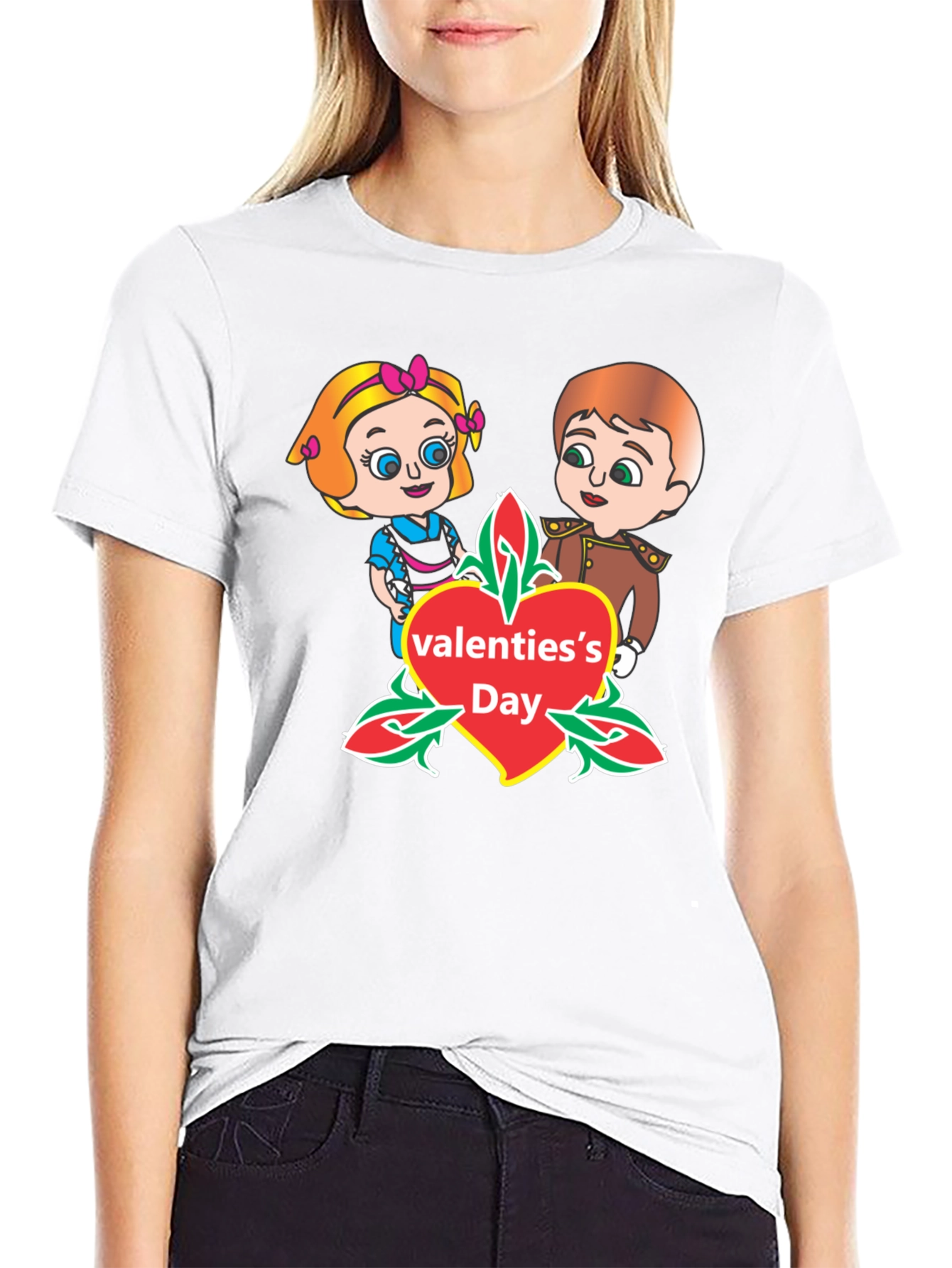 Valentines Day Cartoon T-Shirt