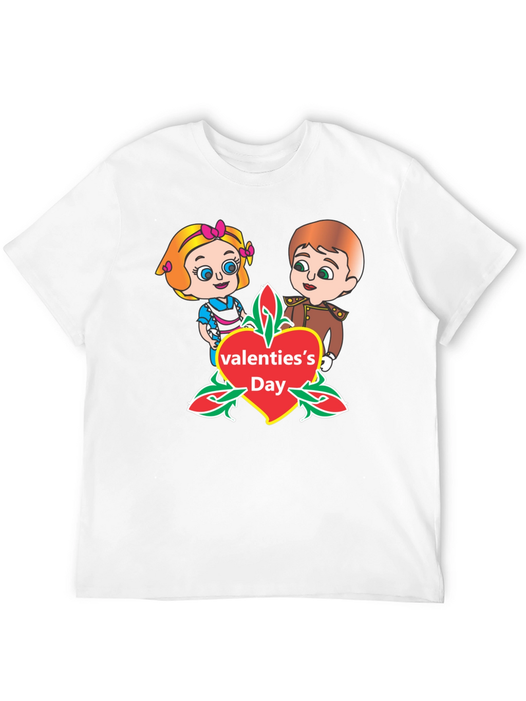 Valentines Day Cartoon T-Shirt