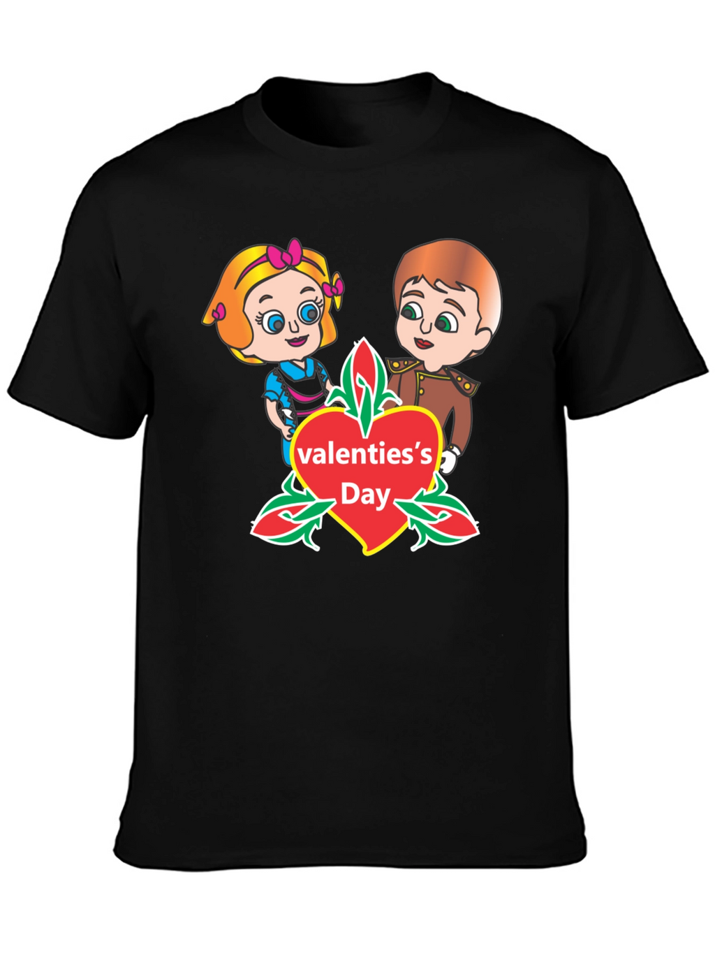 Valentines Day Cartoon T-Shirt