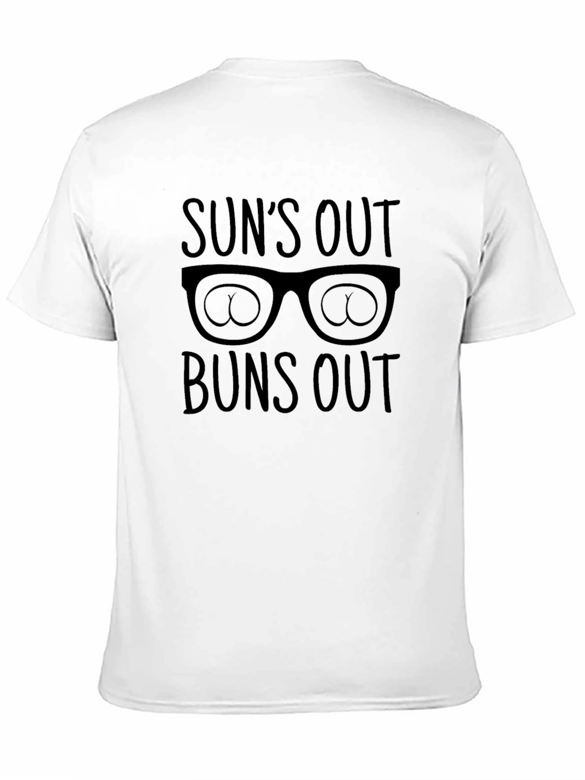 Suns Out Buns Out Graphic Tee - Summer Fun