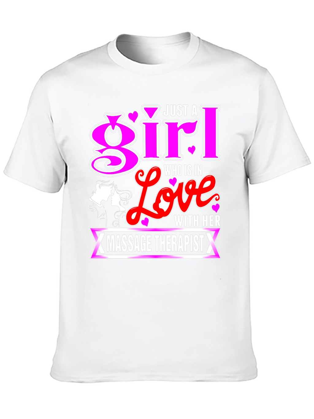 Girl in Love Massage Therapist T-Shirt