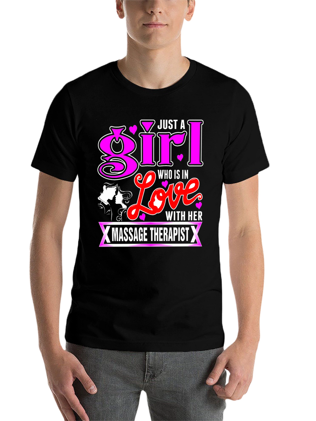 Girl in Love Massage Therapist T-Shirt