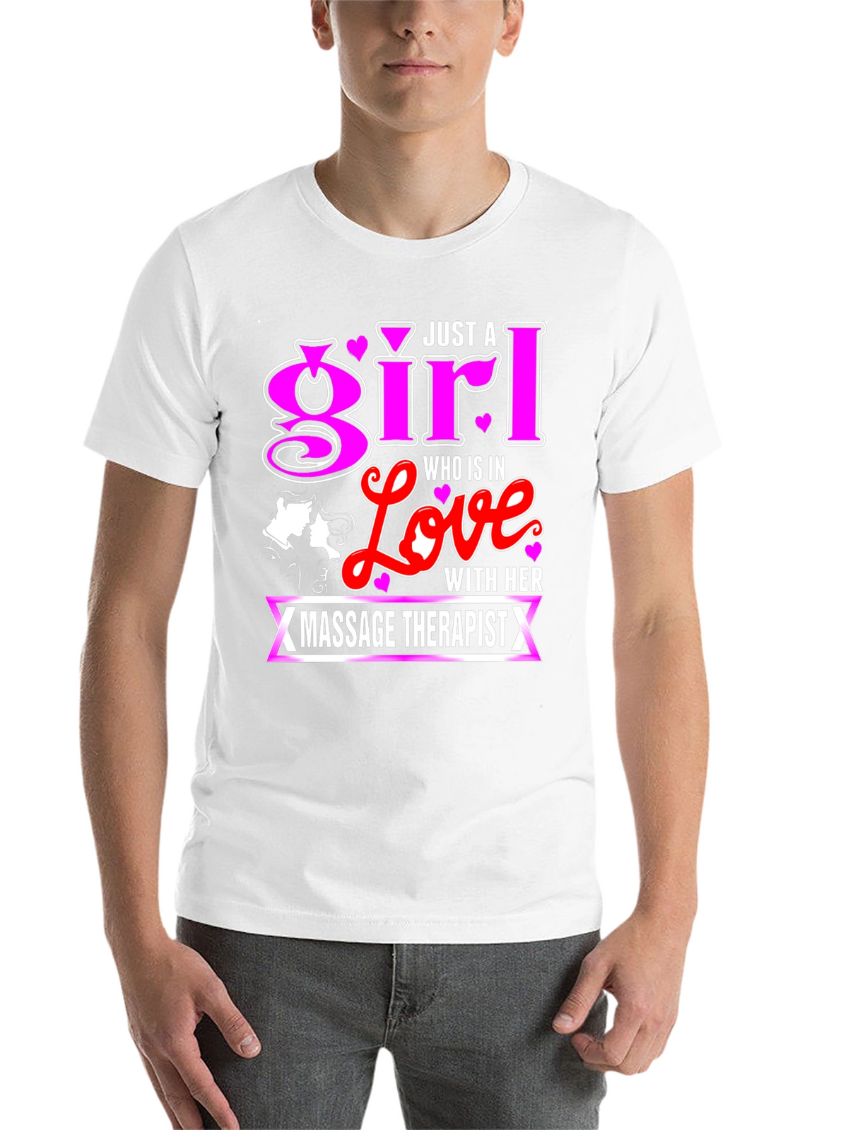 Girl in Love Massage Therapist T-Shirt