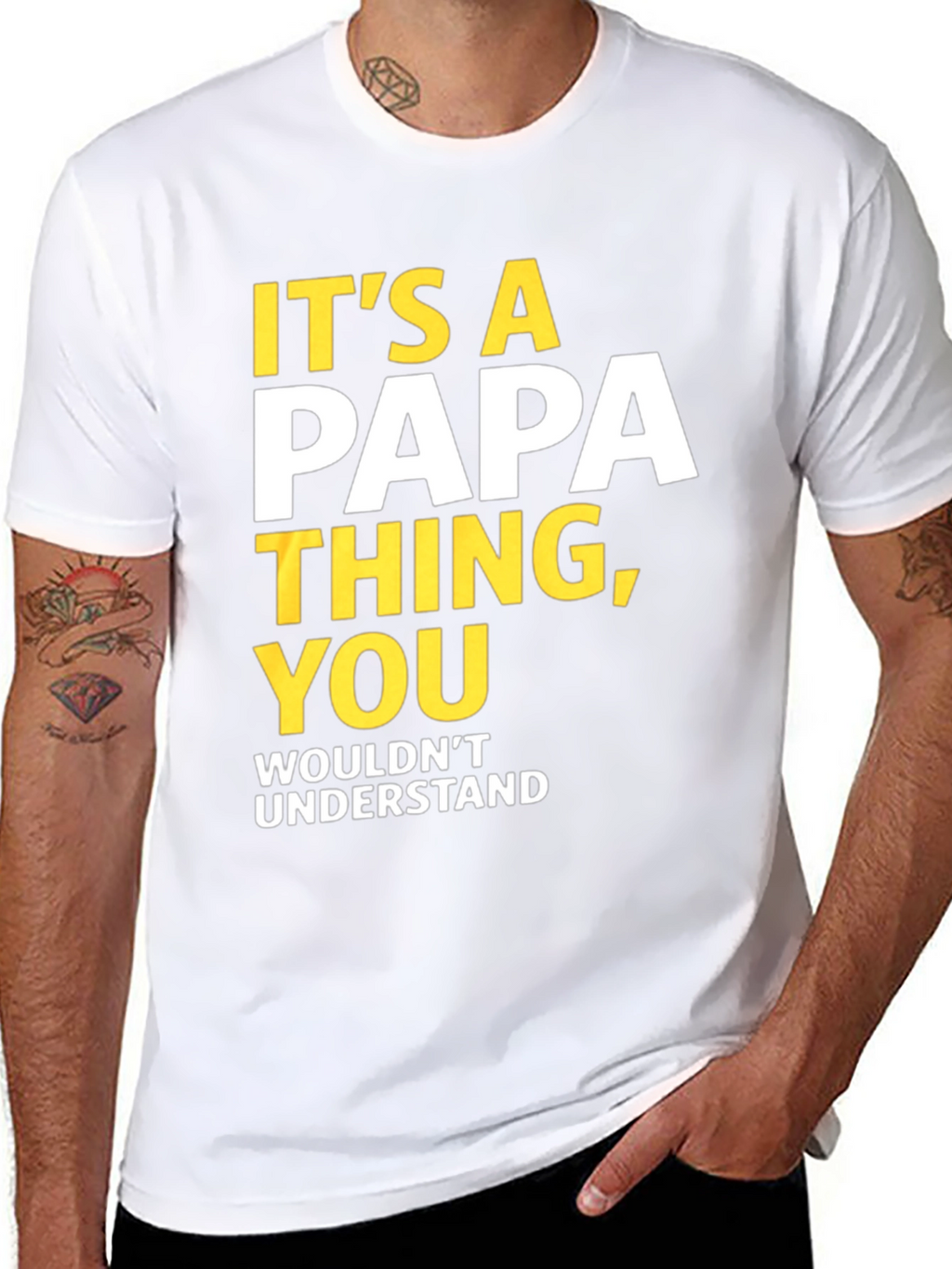 Its a Papa Thing T-Shirt - Fun Dad Tee