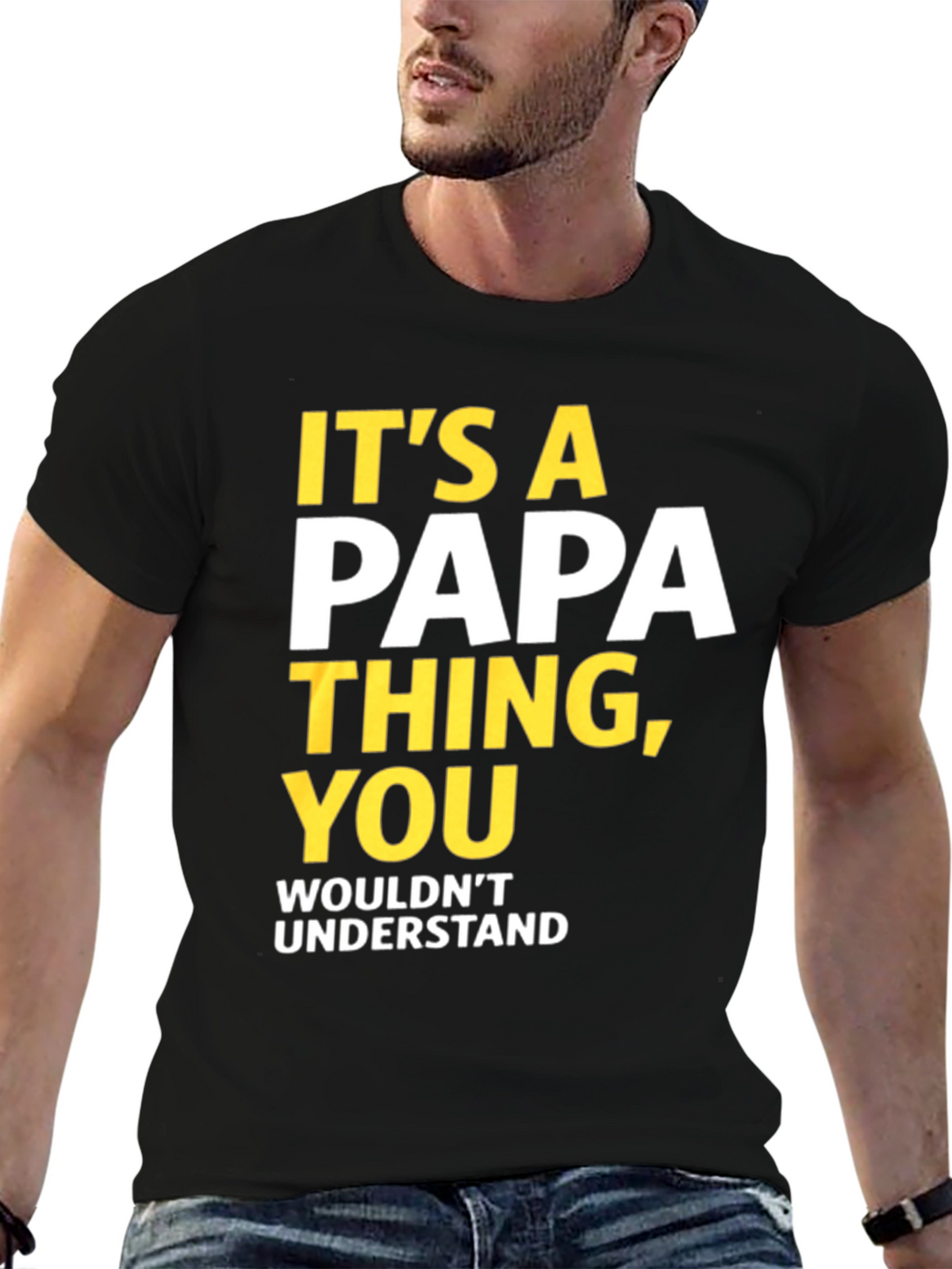Its a Papa Thing T-Shirt - Fun Dad Tee