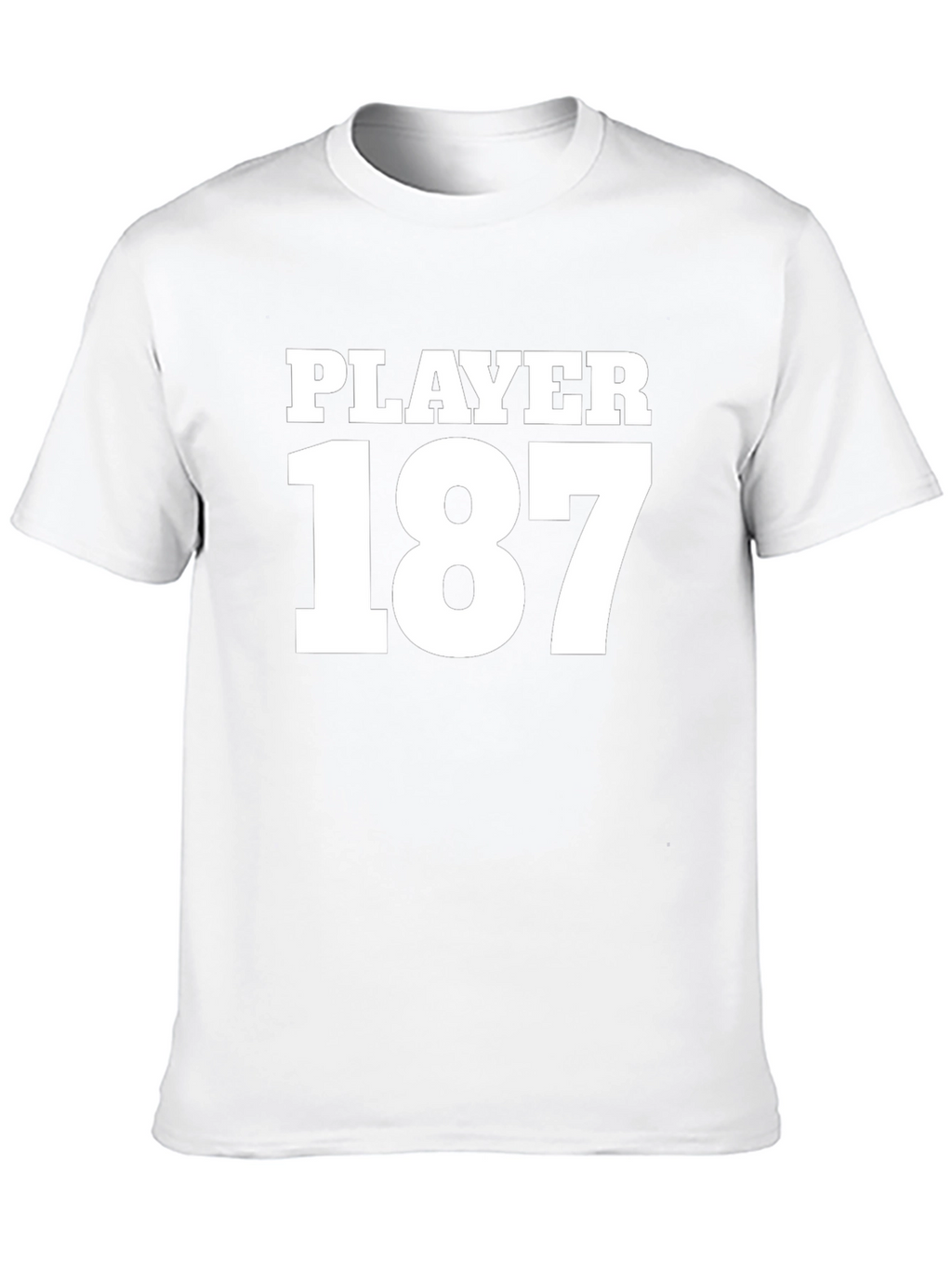 Player 187 T-Shirt - Bold Statement Tee