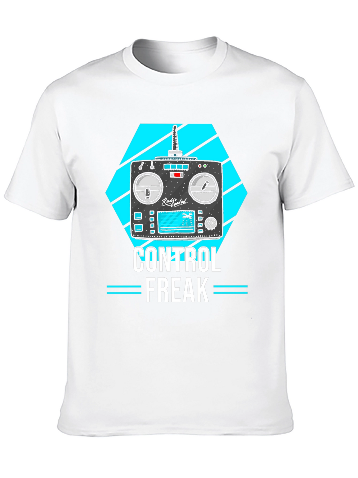 Control Freak T-Shirt - Black Graphic Tee