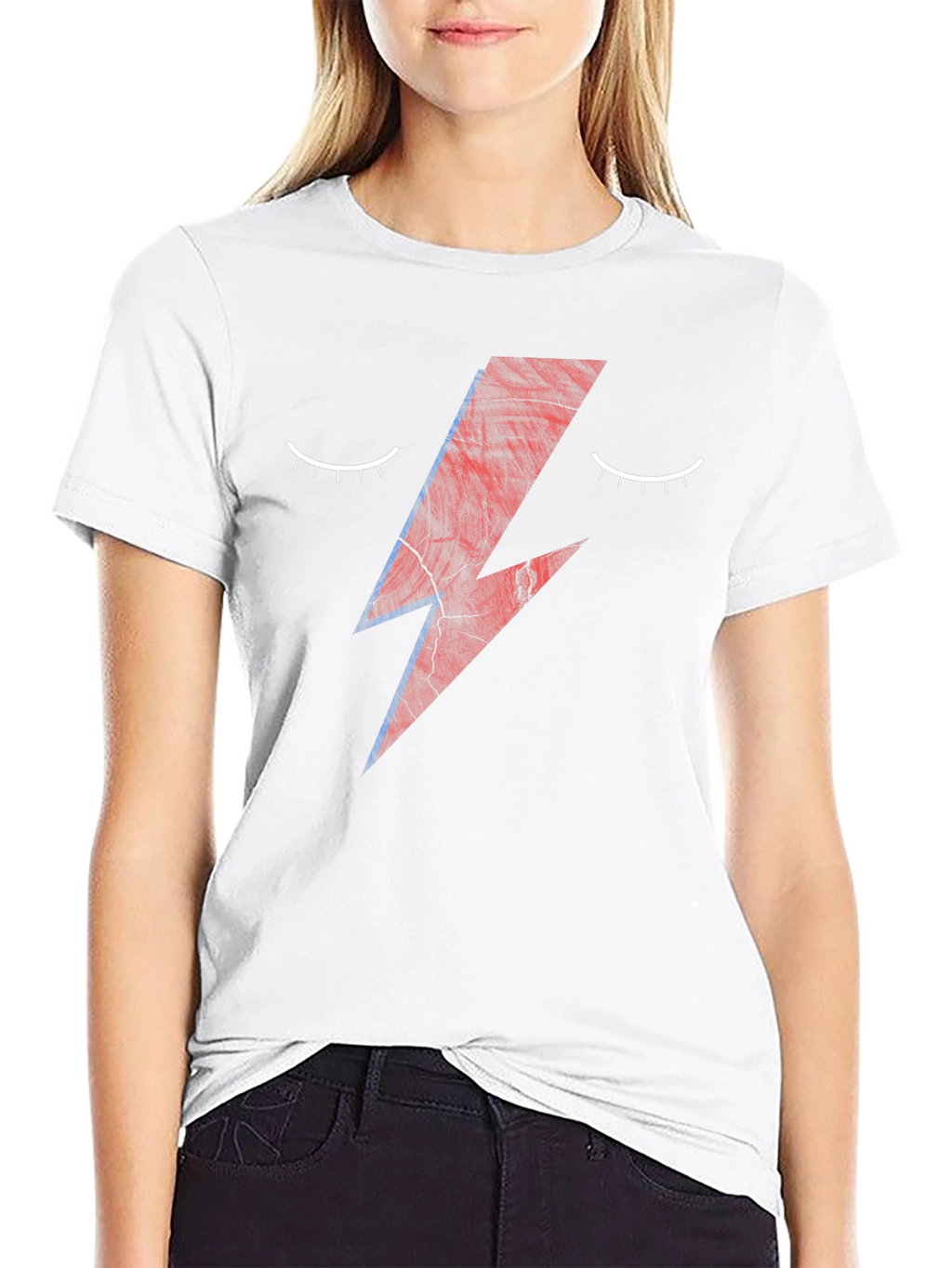 David Bowie Inspired Graphic T-Shirt - Black