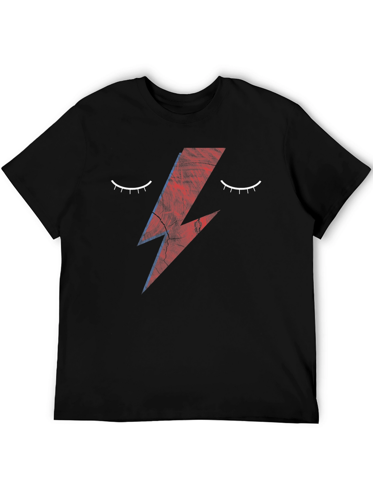 David Bowie Inspired Graphic T-Shirt - Black