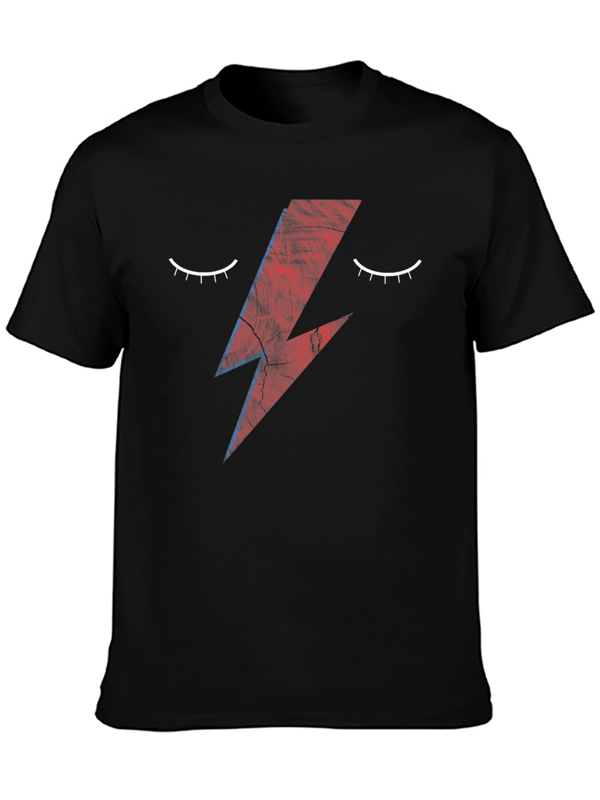 David Bowie Inspired Graphic T-Shirt - Black