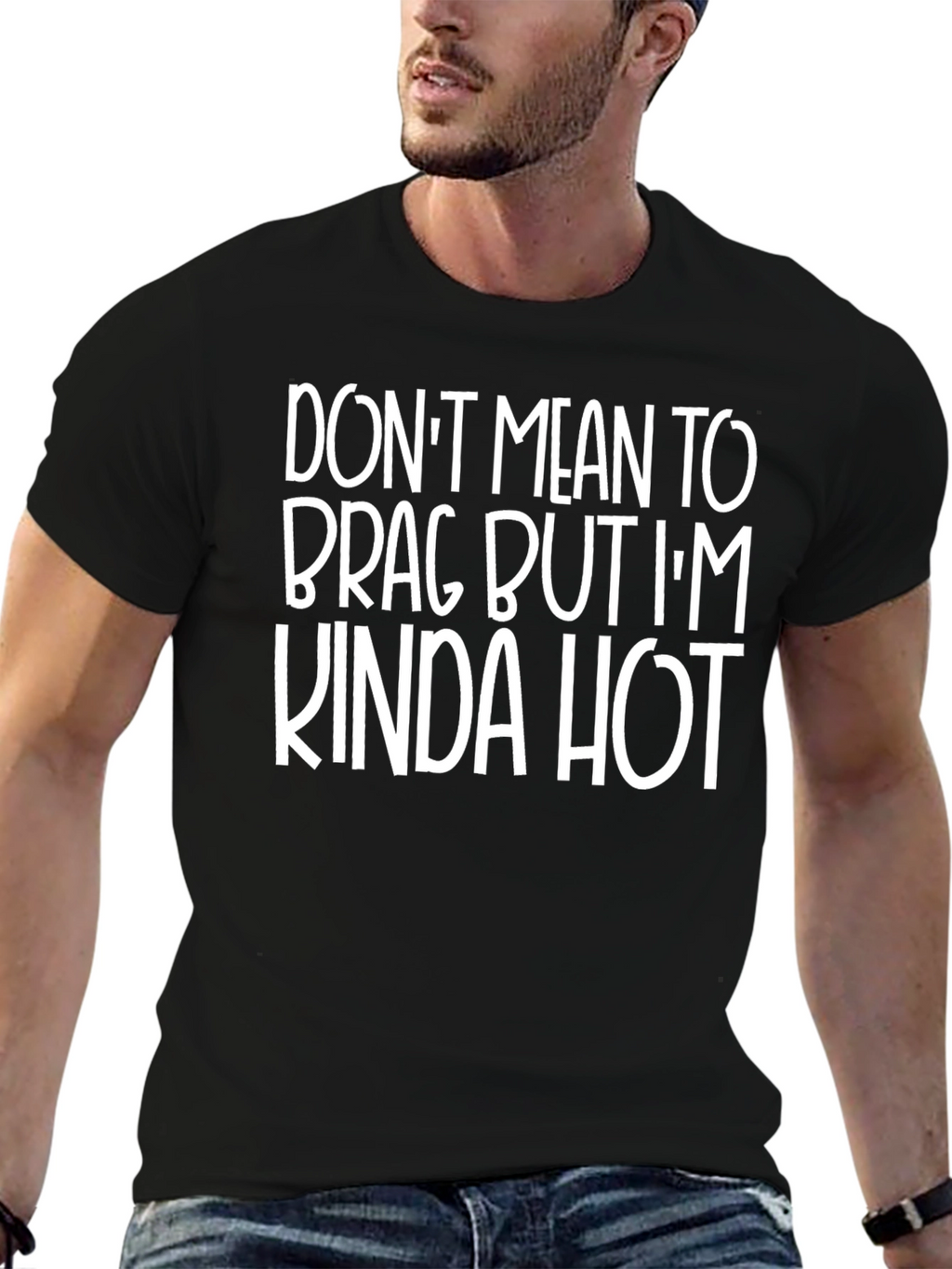 Funny Kinda Hot Graphic T-Shirt