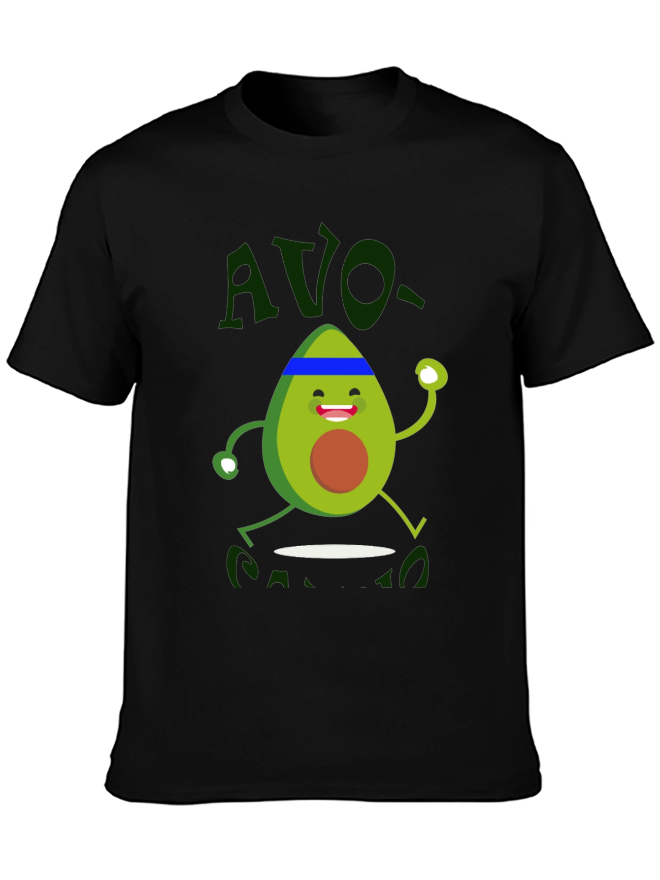 Avo-Cardio T-Shirt - Workout Avocado Graphic Tee