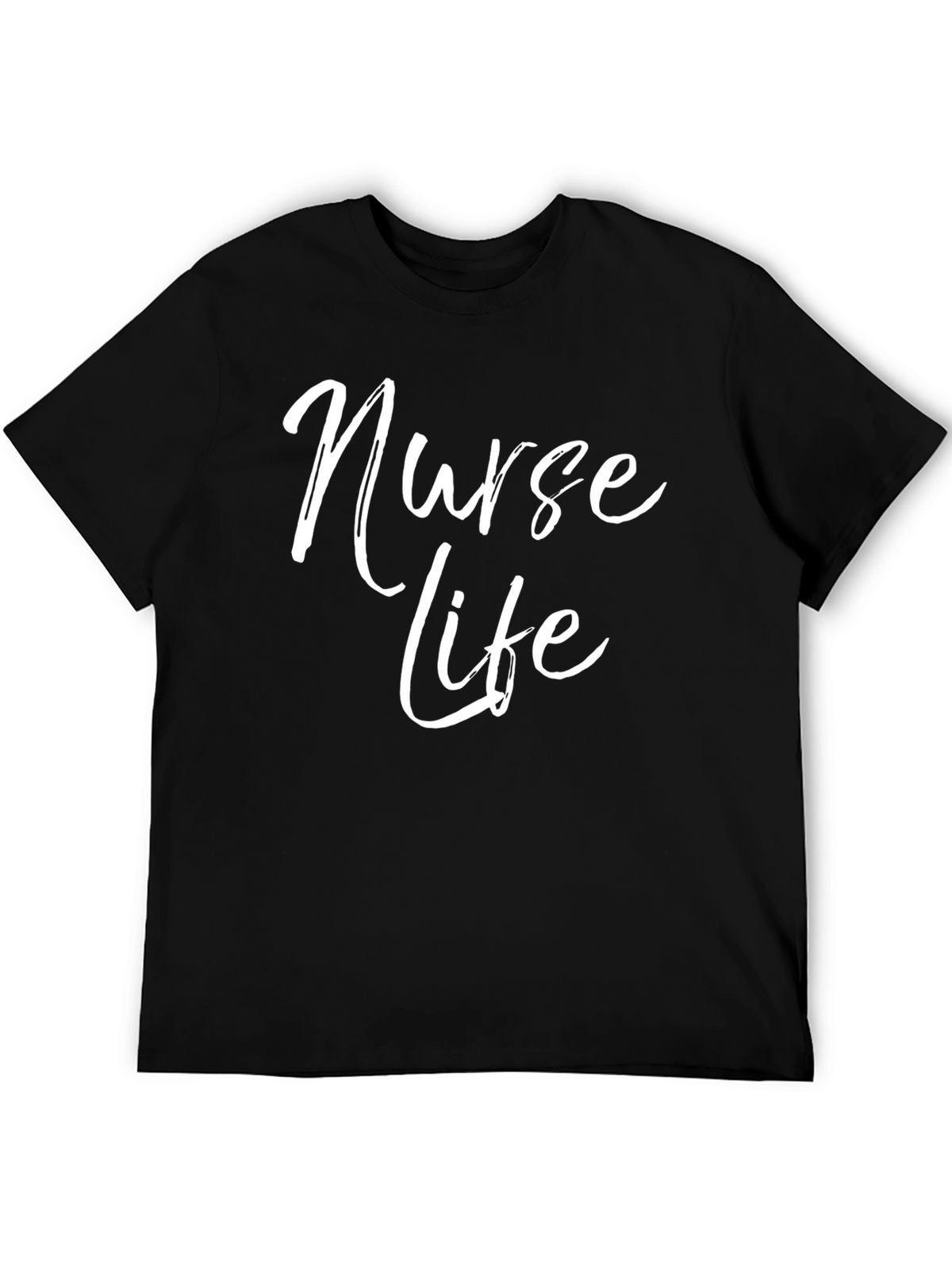 Nurse Life T-Shirt - Black Graphic Tee