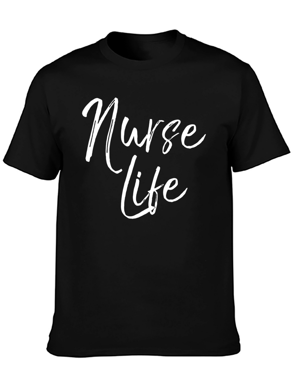 Nurse Life T-Shirt - Black Graphic Tee