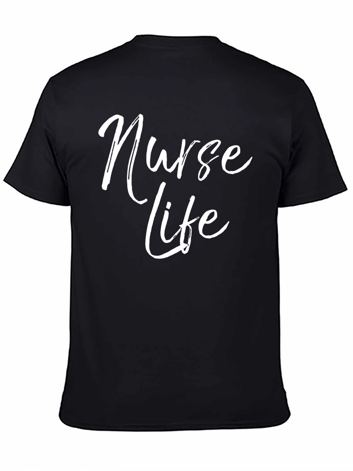Nurse Life T-Shirt - Black Graphic Tee