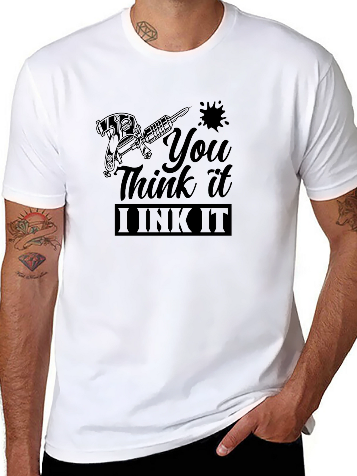 I Ink It Black Graphic Tee