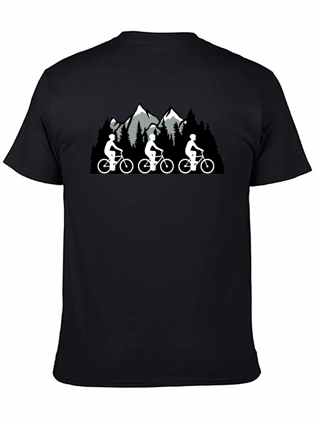 Mountain Biking Graphic Tee