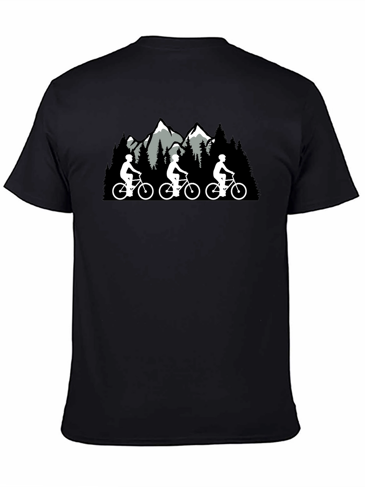 Mountain Biking Graphic Tee