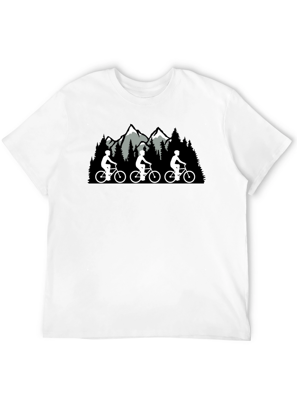 Mountain Biking Graphic Tee