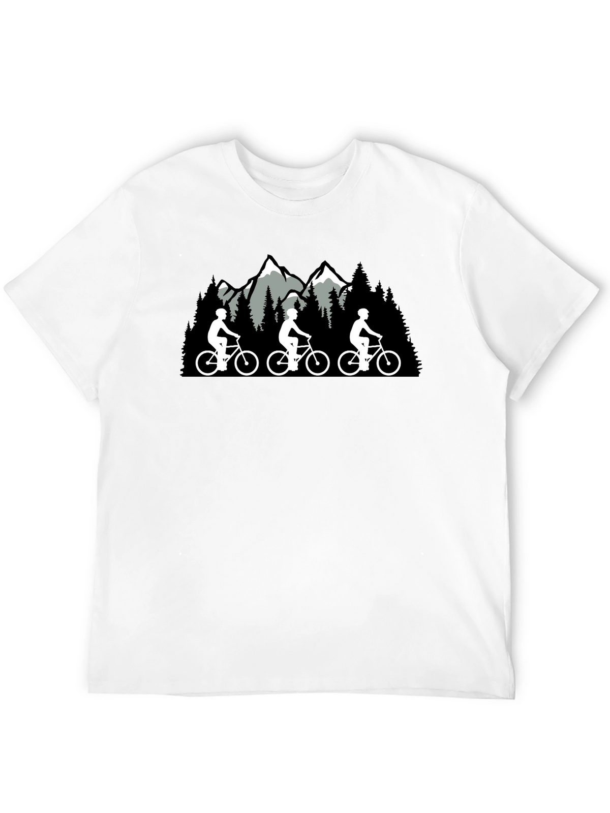 Mountain Biking Graphic Tee