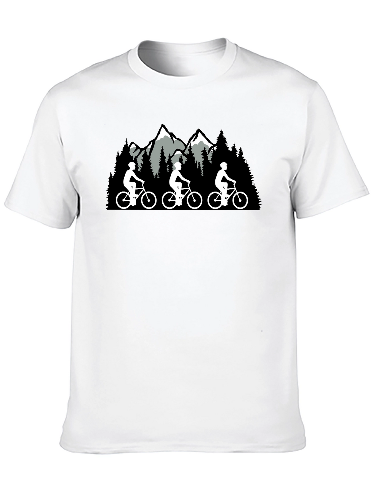 Mountain Biking Graphic Tee