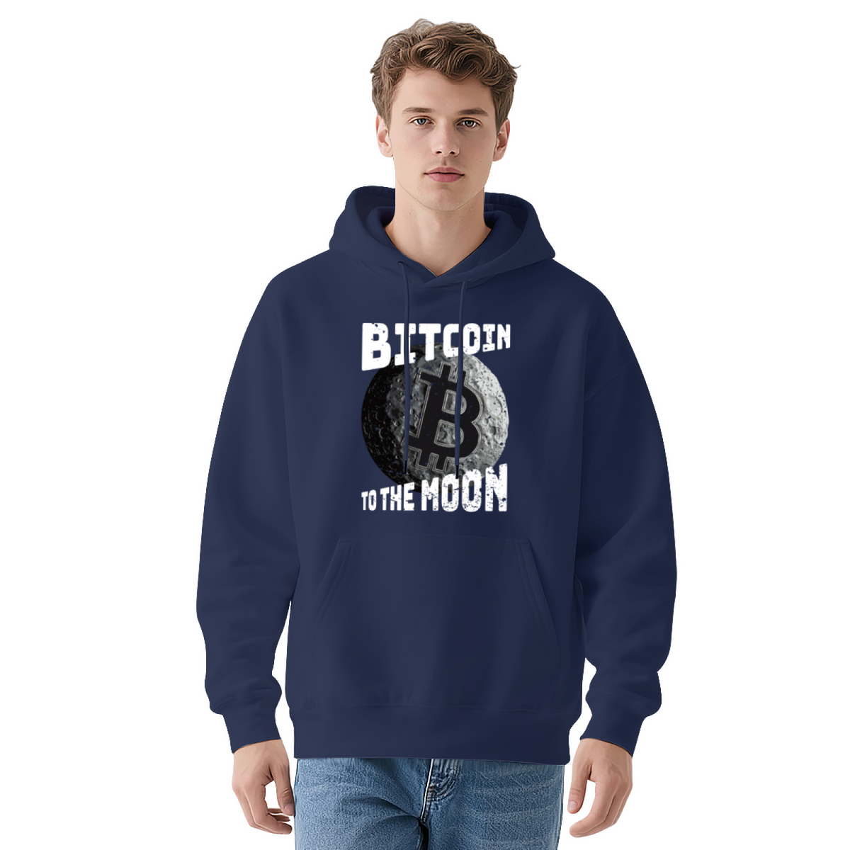 Bitcoin To The Moon Hoodie