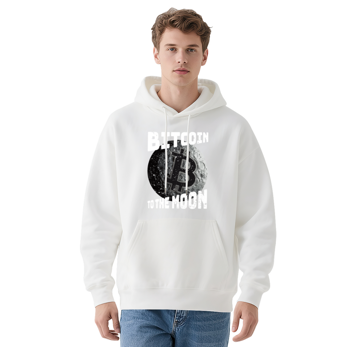 Bitcoin To The Moon Hoodie