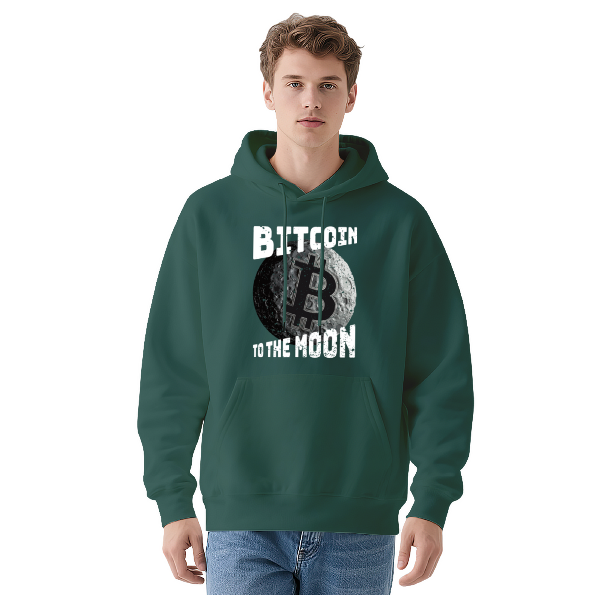 Bitcoin To The Moon Hoodie