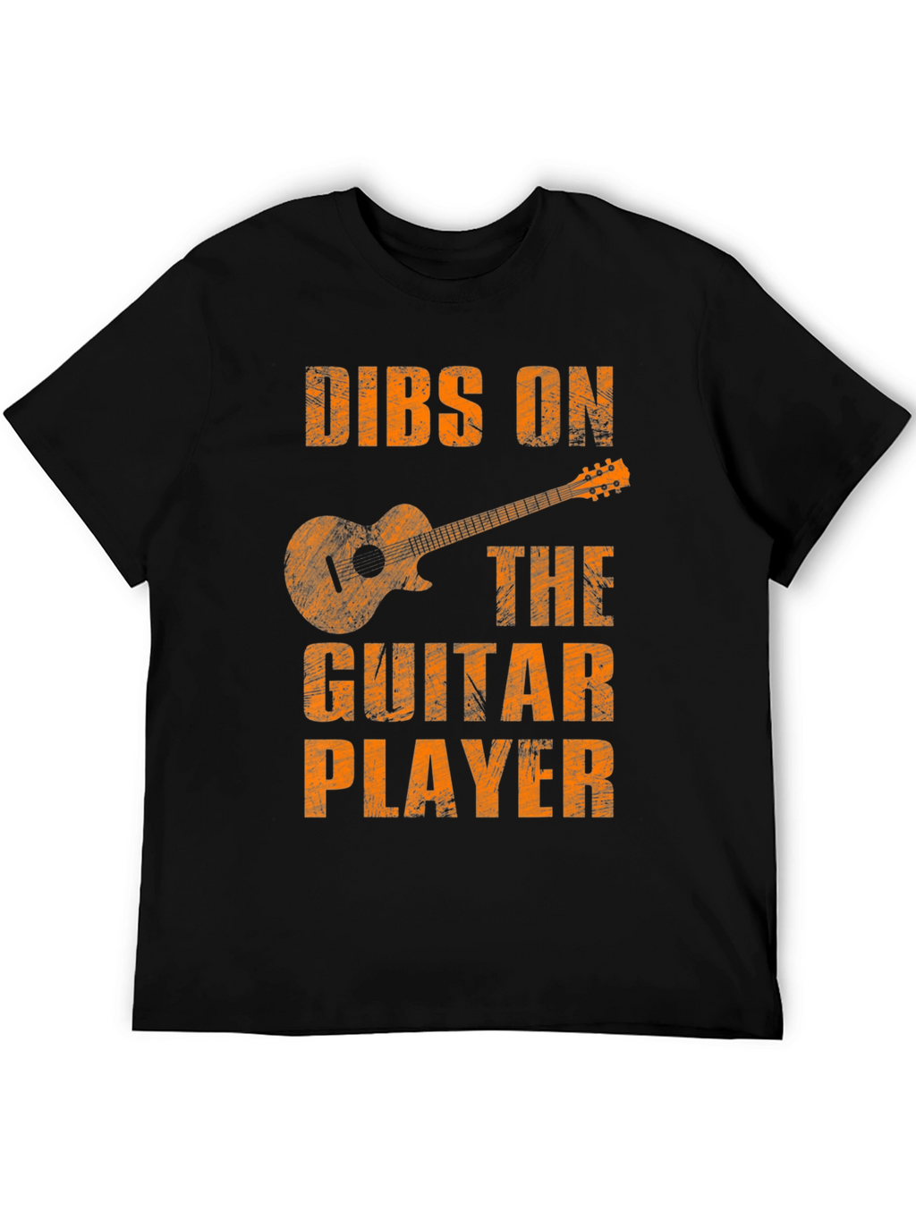 Dibs on the Guitar Player Black Graphic Tee