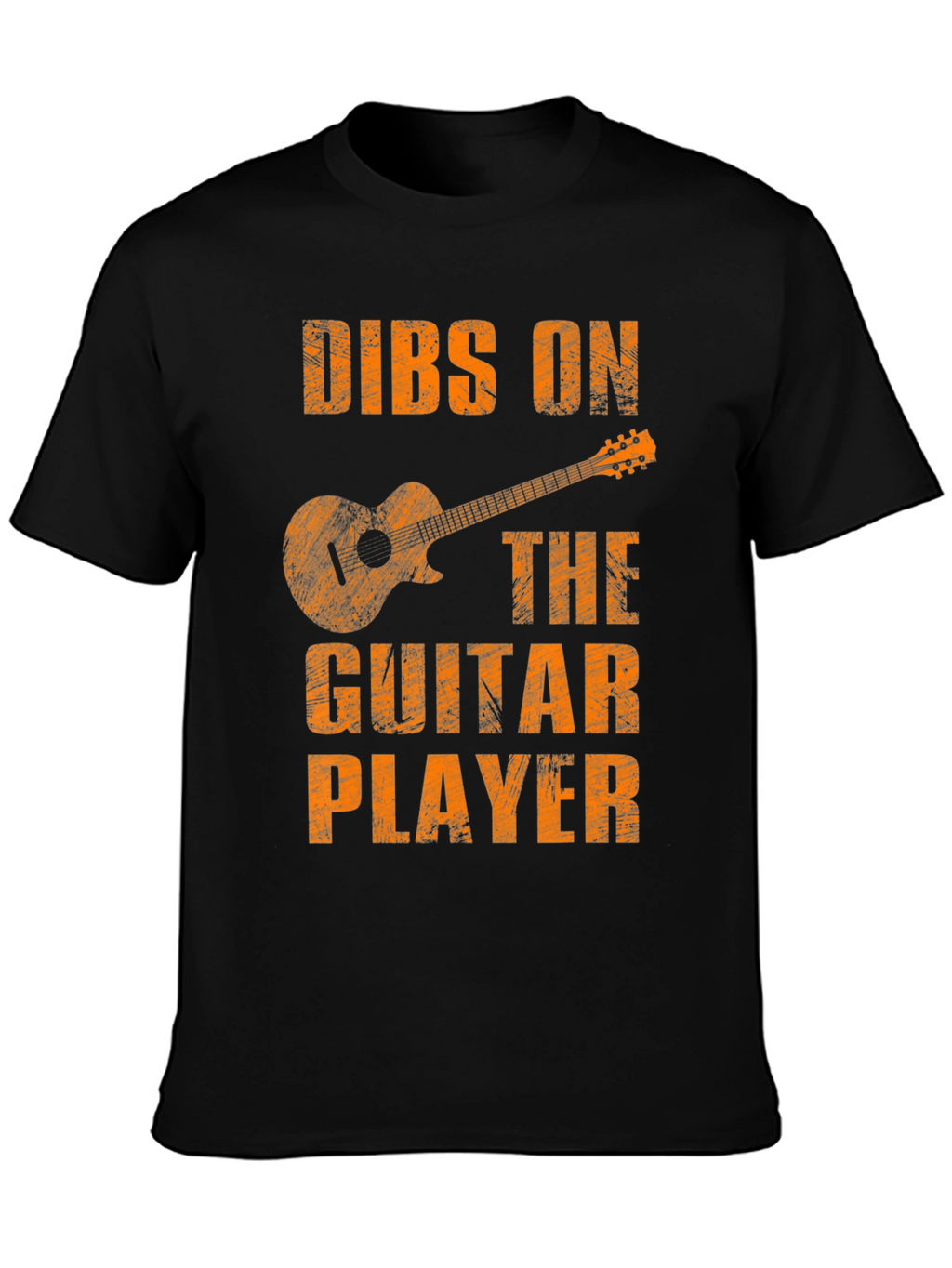 Dibs on the Guitar Player Black Graphic Tee