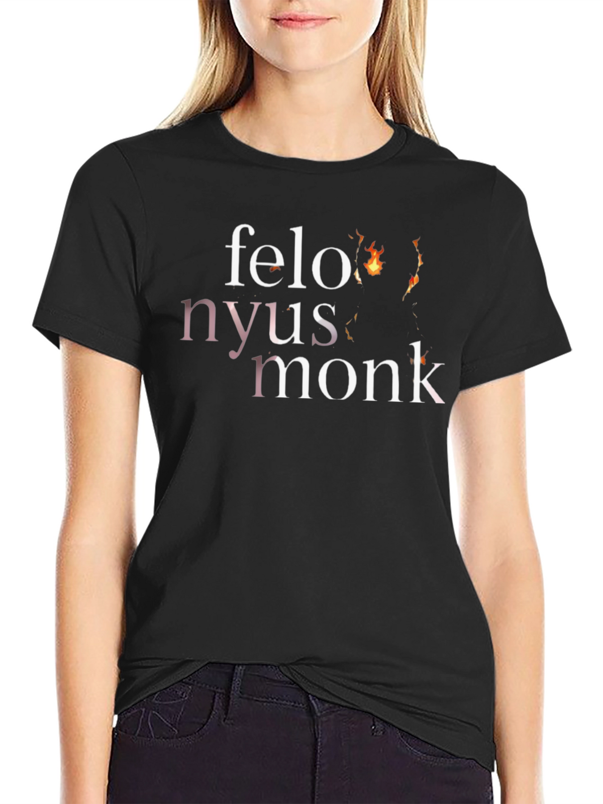 Felo Nyus Monk Graphic Tee