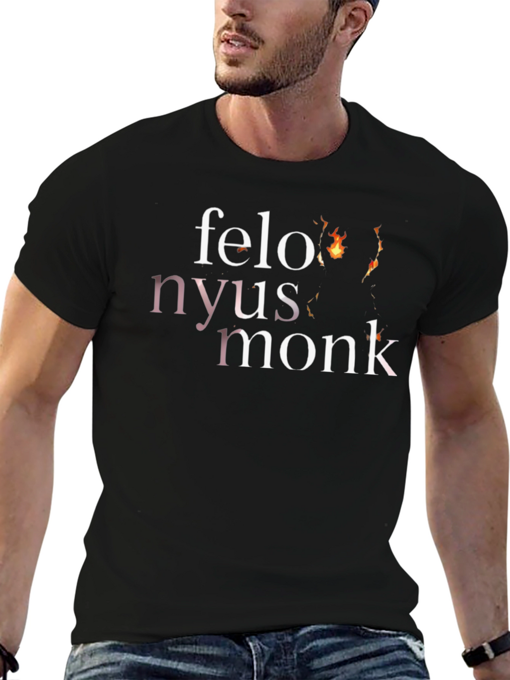 Felo Nyus Monk Graphic Tee