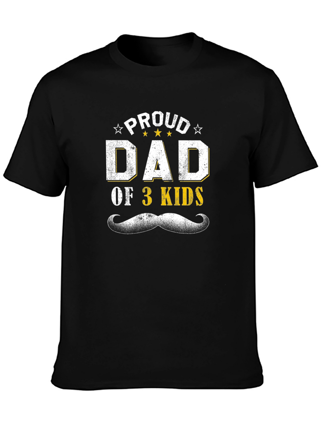 Proud Dad of 3 Kids T-Shirt