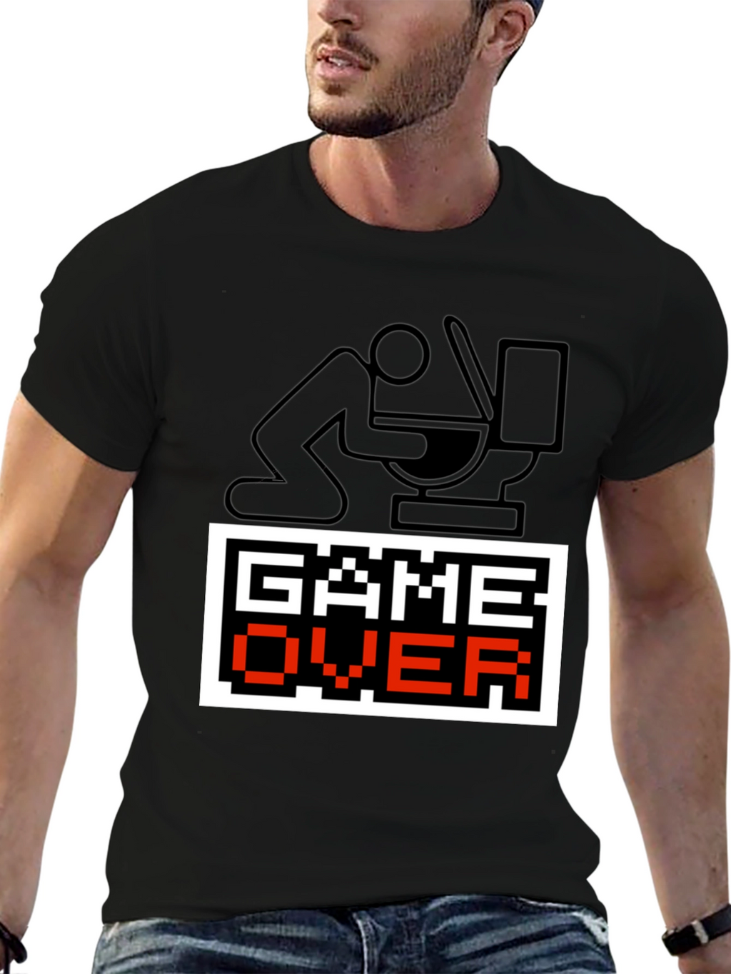 Game Over Tee - Funny Hangover T-Shirt