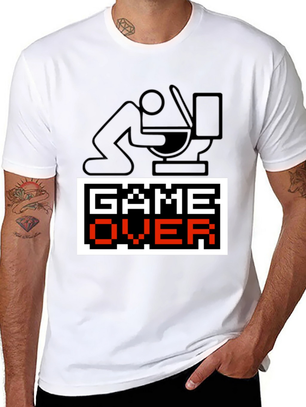 Game Over Tee - Funny Hangover T-Shirt