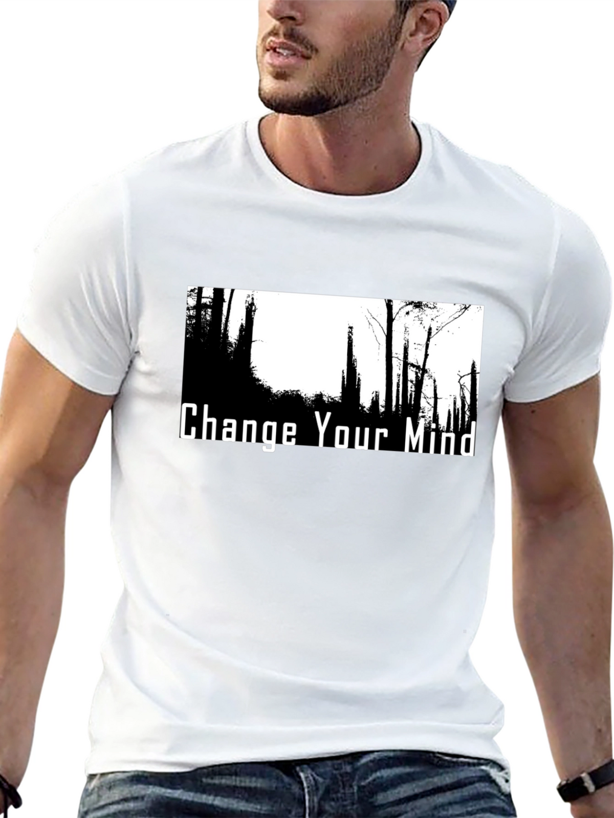 Change Your Mind Graphic Tee - Nature Scene