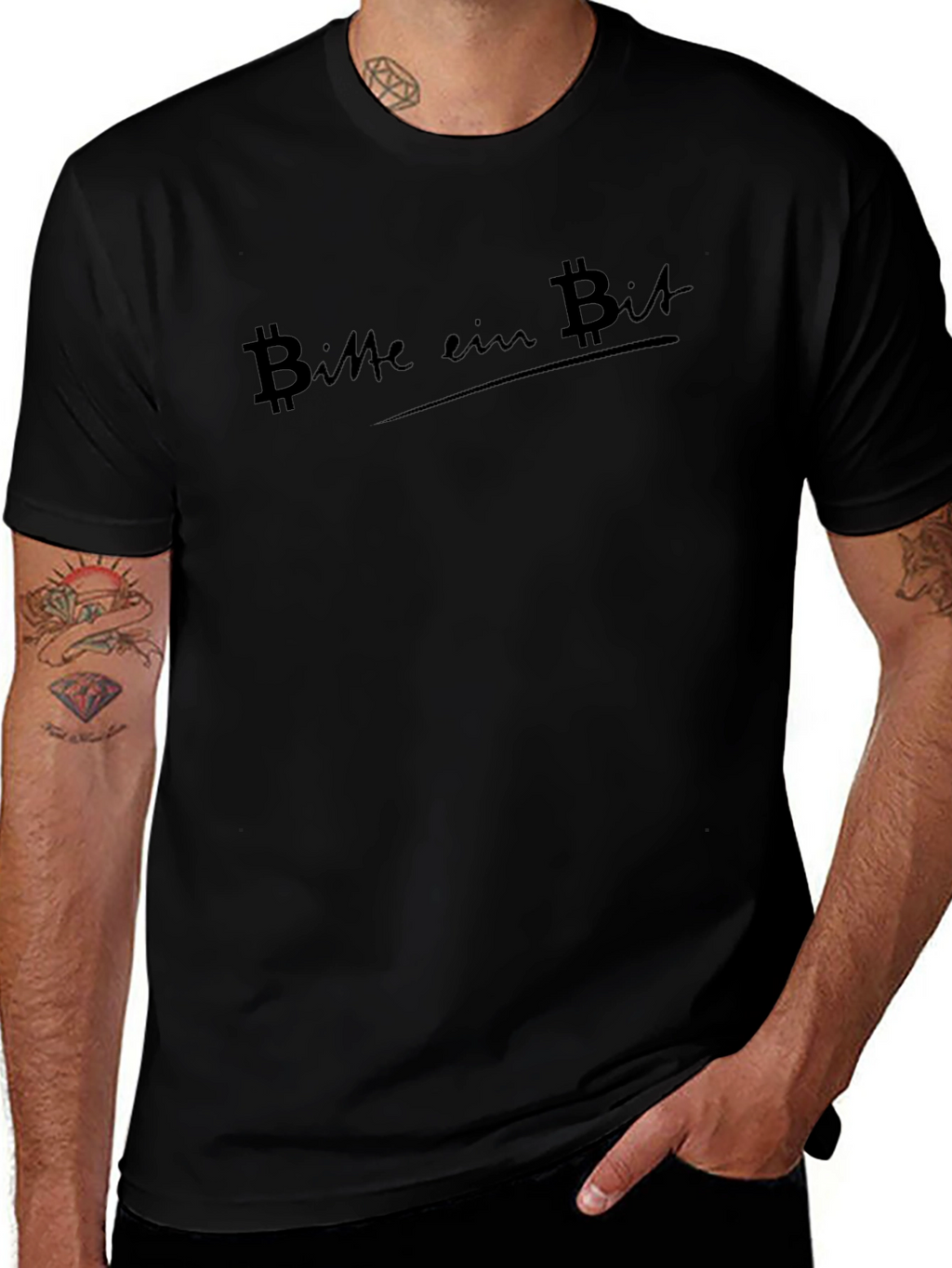 Bitte Ein Bit - Bitcoin Enthusiast T-Shirt
