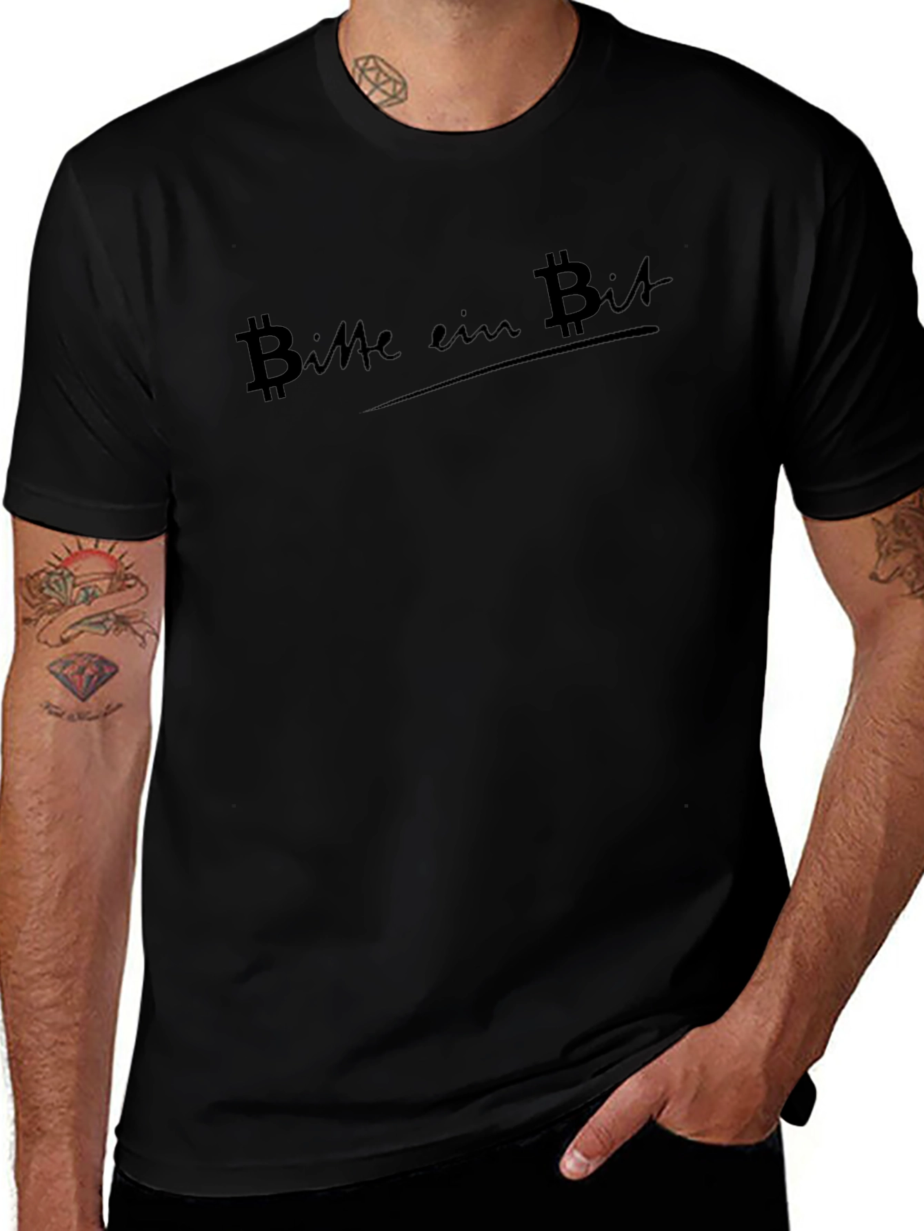 Bitte Ein Bit - Bitcoin Enthusiast T-Shirt