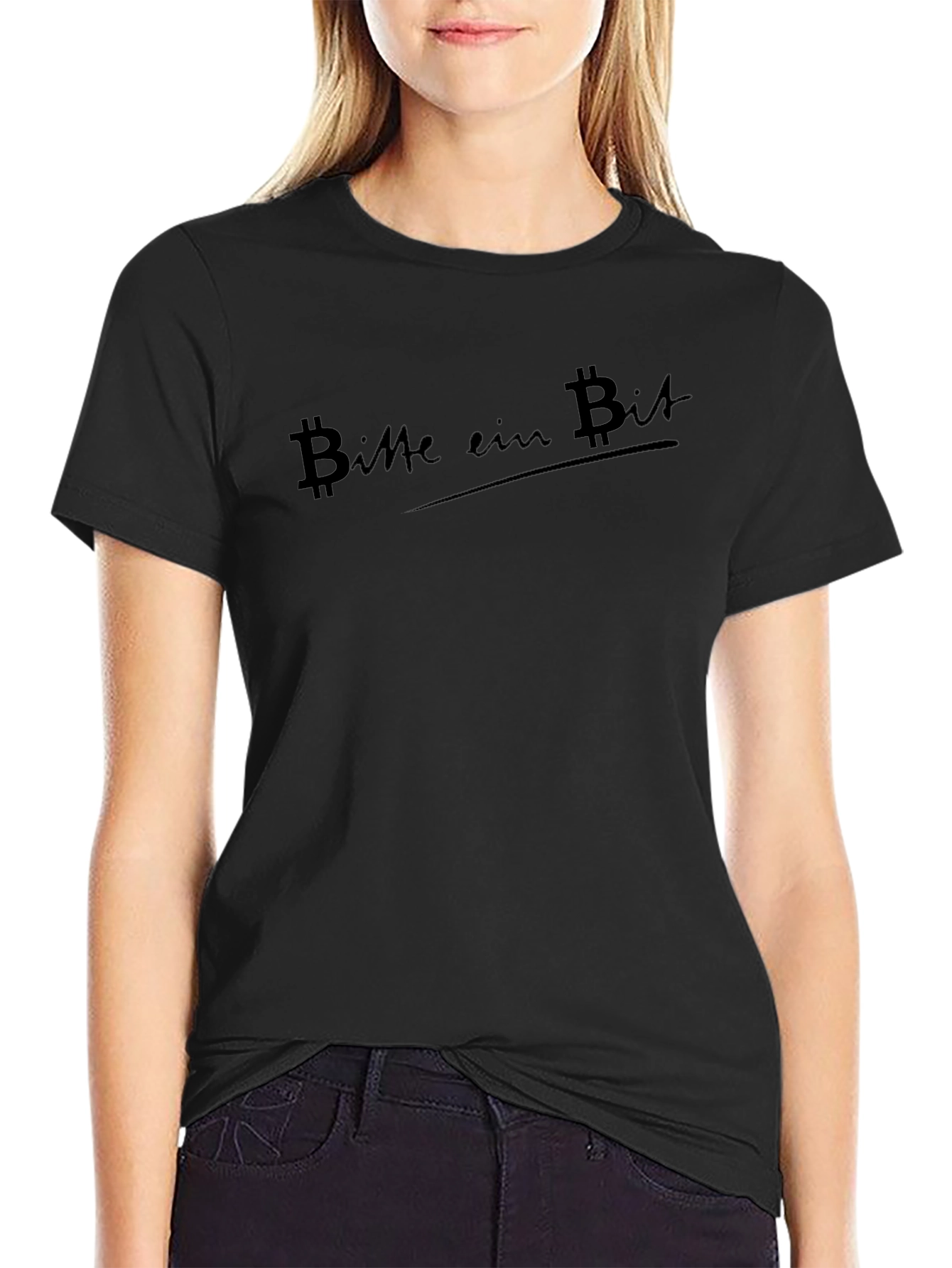 Bitte Ein Bit - Bitcoin Enthusiast T-Shirt