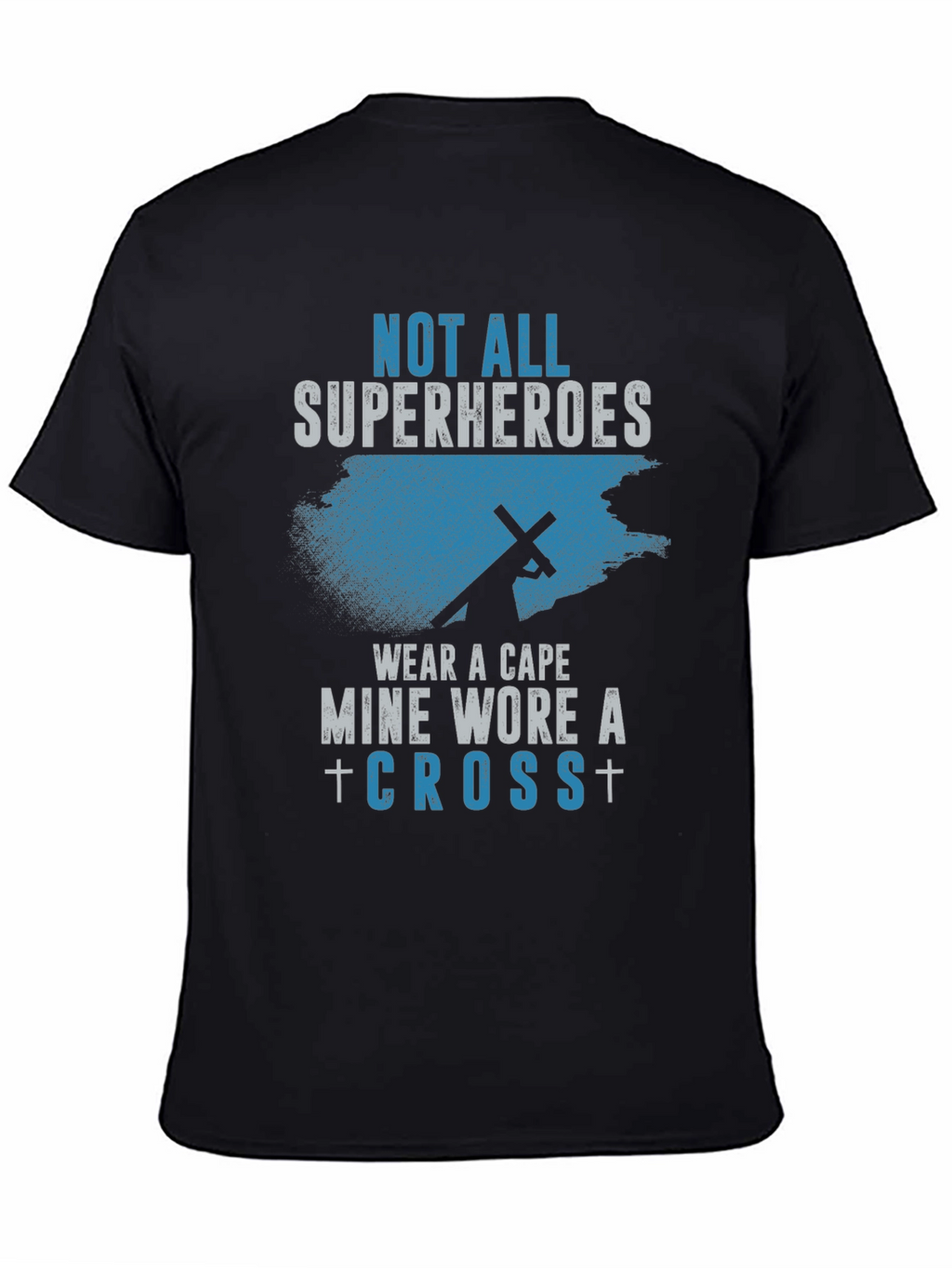 Superhero Cross T-Shirt - Christian Faith Apparel