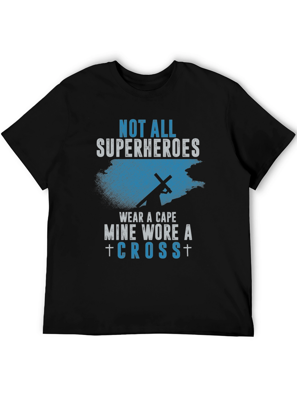 Superhero Cross T-Shirt - Christian Faith Apparel